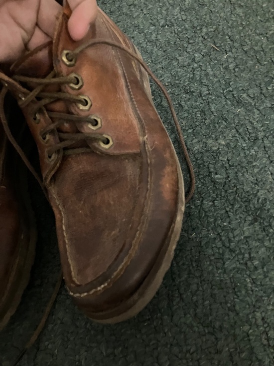 Lot Of (2) WC Russell Moccasin Co boots 9.5 D Berlin Wisconsin USA W C main image 4